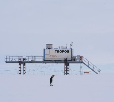 Ground-based remote sensing campaign started at Neumayer III, Antarctica